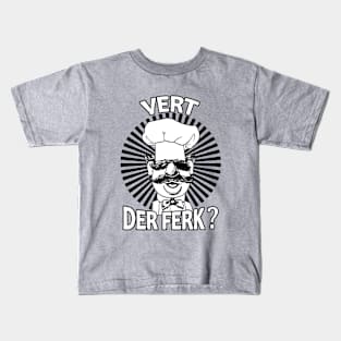 Vintage Vert der ferk - Swedish Chef Kids T-Shirt